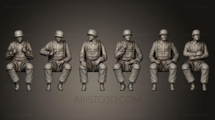 Military figurines (STKW_0178) 3D model for CNC machine